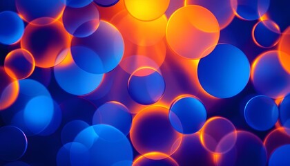 Abstract background with squeezed circles on light blue. Abstract simple blue thin to thick line irregular squeeze pattern background. Empty blank bright very light sky blue and white color