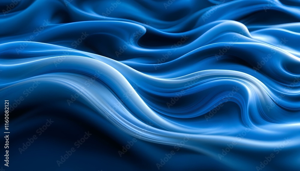 Poster abstract modern gradient neon soft light blue background with a geometric circle wave for business, 