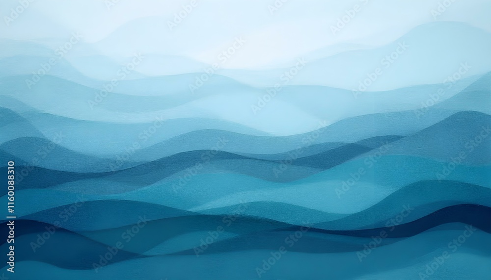 Poster Abstract background grainy texture. Blue gradient mix horizontal background. Abstract modern dynamic colors background. Grainy texture background style. Abstract pc wallpaper gradient background