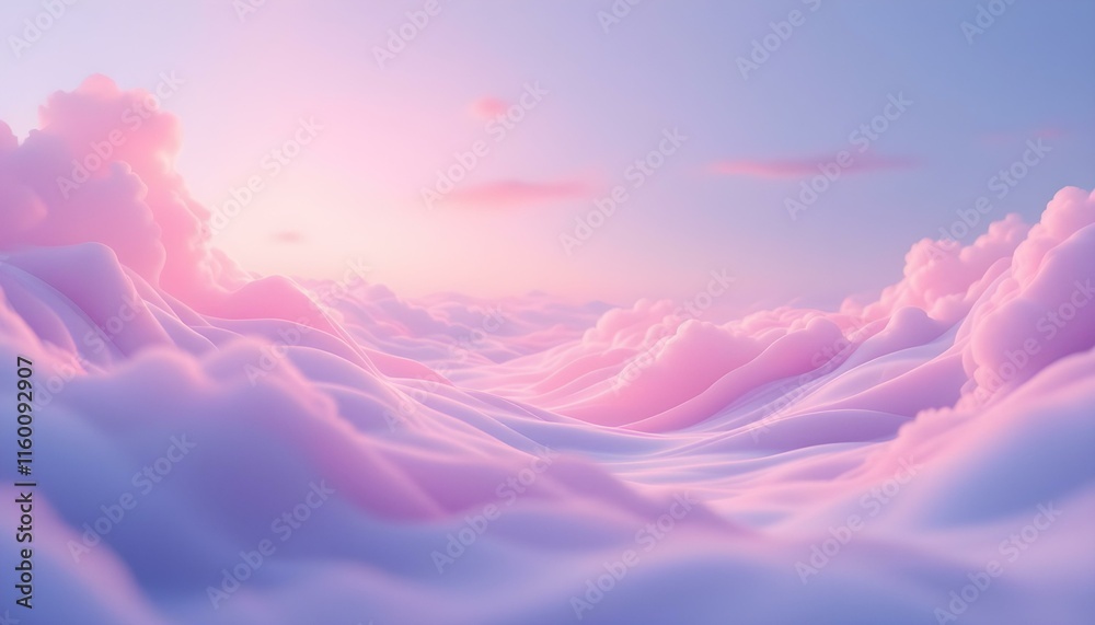 Aufkleber Abstract pastel purple gradient background ecology concept for your graphic design. Abstract pastel liquid gradient background. Pastel purple gradient noise abstract background soft wave gradient