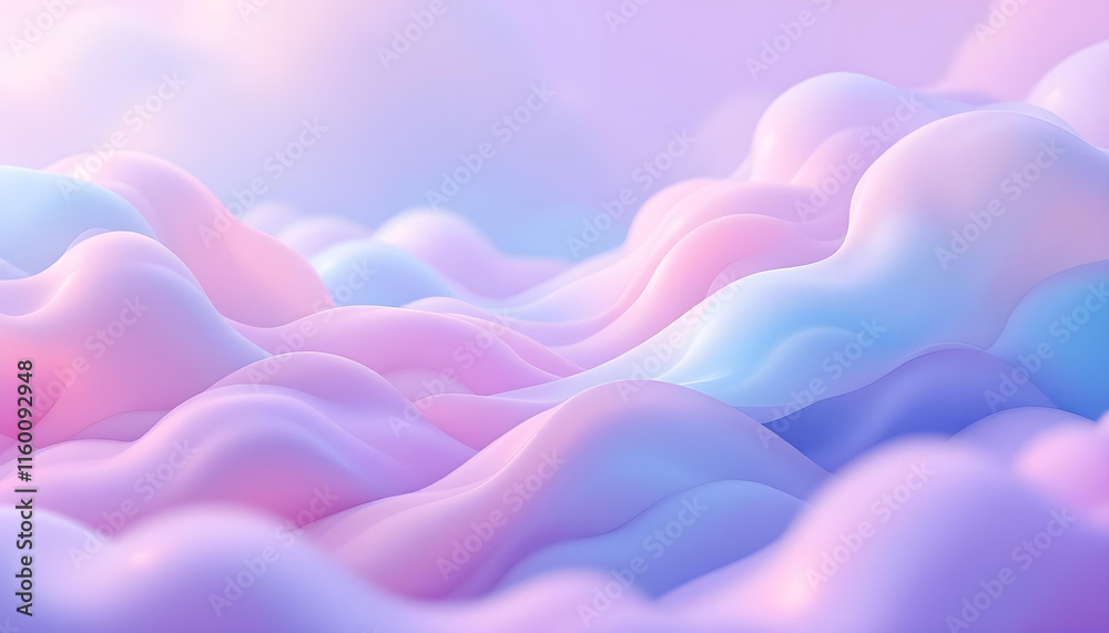 Aufkleber Abstract pastel purple gradient background ecology concept for your graphic design. Abstract pastel liquid gradient background. Pastel purple gradient noise abstract background soft wave gradient