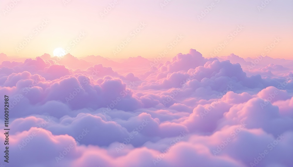 Aufkleber abstract pastel purple gradient background ecology concept for your graphic design. abstract pastel 