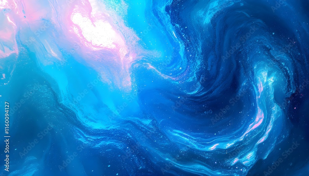 Poster blue white, color gradient rough abstract background shines bright light and glows template empty sp