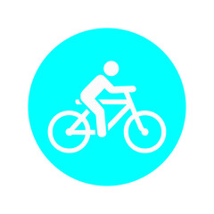 cyclist on a bicycle