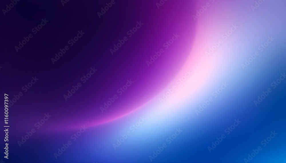 Aufkleber Modern abstract gradient dark purplish blue banner background. Background of an abstract banner with a blend of pinks and blues in a gradient color design. Colorful pink and blue gradients background