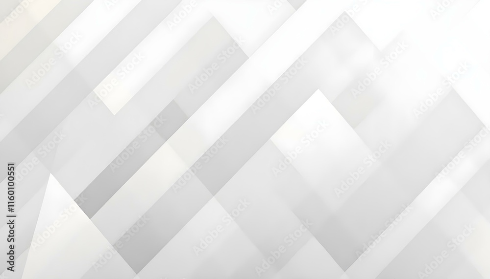 Aufkleber white silver geometric universal background for business presentation. abstract elegant seamless pat