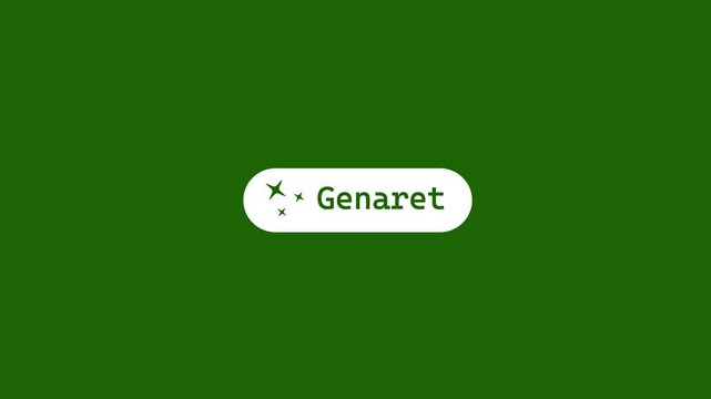 Generate AI button animation. Button for AI Image Generator, Video Generator, Text Generator