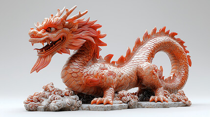 Fototapeta premium Chinese dragon year dragon