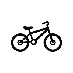 Fototapeta premium Bicycle icon bike vector symbol, Modern and editable bicycle icon