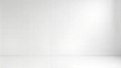White clean empty architecture interior space room studio background wall display products minimalistic. 3d rendering.	
