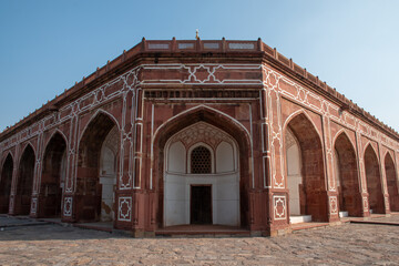 The Humayun's Tomb located in hazrat nizamuddin, South Delhi, the tomb of the mughal emperor humayun whole ruled in the 16th Century