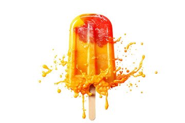 Sweet Melting Ice Lolly on a Summer Day