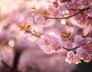 Obraz premium The image can be used to promote products or services related to beauty, fashion, and spring events