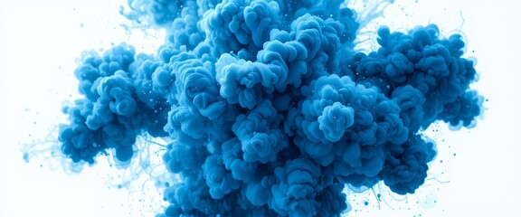 Fototapeta premium Abstract wallpaper image of colorful smoke forming unique patterns
