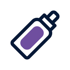 hair spray icon. vector dual tone icon for your website, mobile, presentation, and logo design.