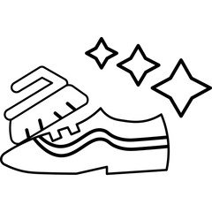 Shoe Cleaning Icon