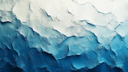 Naklejka premium Abstract Blue and White Textured Background
