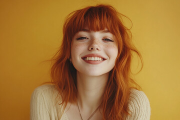 close up portrait of a woman