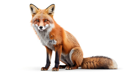 red fox vulpes 4 years old