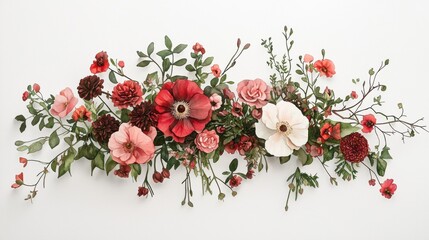 Stunning floral arrangement for birthday celebration indoor setting decorative art bright atmosphere close-up view