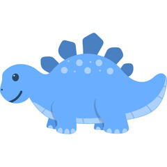 Cute Dinosaurus Illustration