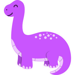 Cute Dinosaurus Illustration