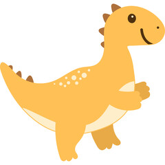 Cute Dinosaurus Illustration