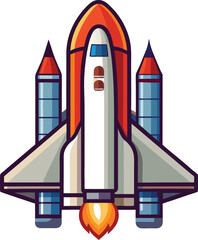 space shuttle vector