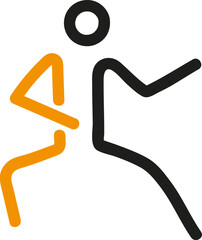 Wushu Chinese martial art sports icon