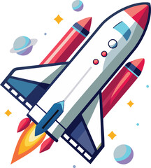 space shuttle vector