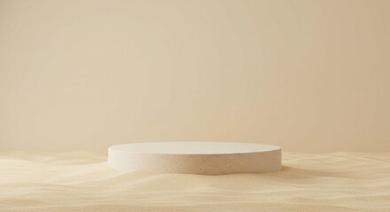 The warm, earthy tones evoke a sense of calmness and serenity, making it a perfect backdrop for minimalist designs