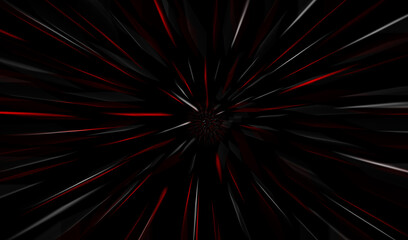 Fototapeta premium Fast lines stary high energy motion in space abstract background