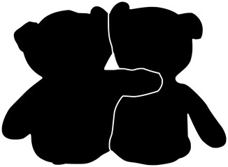 heart illustration love silhouette friendship logo romantic icon valentine outline sticky note day romance sign hand happy care emotion shape adults vector graphic background