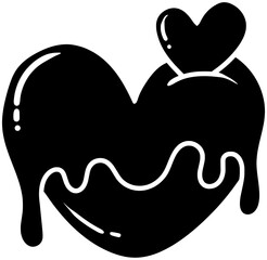 heart illustration love silhouette friendship logo romantic icon valentine outline sticky note day romance sign hand happy care emotion shape adults vector graphic background