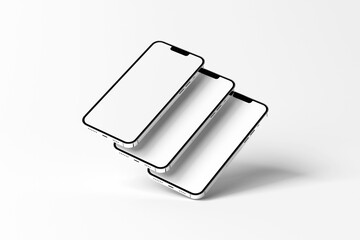 Smartphone Mockup Template for Versatile Design Display