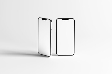 Smartphone Mockup Template for Creative Design Projects