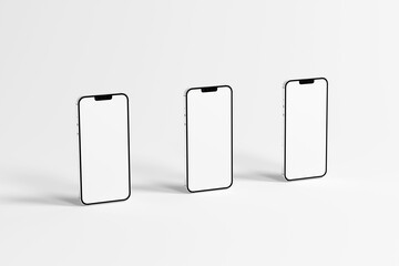Smartphone Mockup for App Design and Branding Display