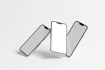 Smartphone Mockup Template for Design and Branding Projects