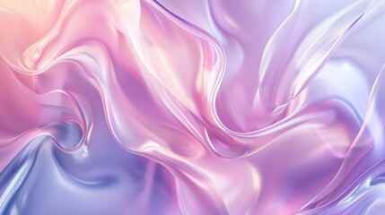 Obraz premium Chromatic Ripples. Mesmerizing fluidity of colors in motion concept