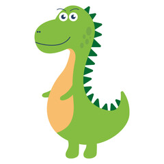 Cute Dinosaur Illustration