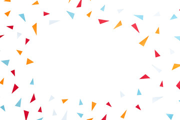 confetti frame decoration