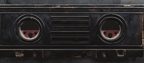 Fototapeta premium Vintage and modern audio cassette tapes arranged with blank space for creative text or branding use in music and recording themes