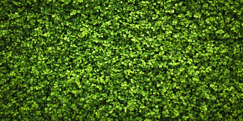 Lush Vibrant Green Leafy Background Perfect for Nature Lovers and Designers : Generative AI