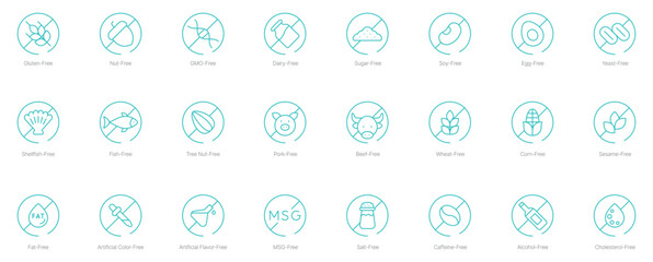 Gluten-Free, Nut-Free, GMO-Free, Dairy-Free, Sugar-Free, Soy-Free, Egg-Free, Yeast-Free, Shellfish-Free, Fish-Free, Tree Nut-Free, Pork-Free, Beef-Free, Wheat-Free, Corn-Free, Sesame-Free, Fat-Free 