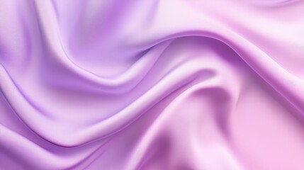 Obraz premium Soft Satin Gradient Fabric in La Romance and Light Purple for Elegant Backgrounds and Textures