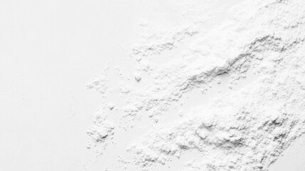 Sleek White Powder Texture Ideal for Elegant Product Display Backgrounds