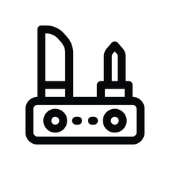 pocket knife icon. vector line icon for your website, mobile, presentation, and logo design.