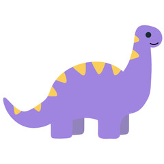 Naklejka premium Cute Dinosaur Illustration
