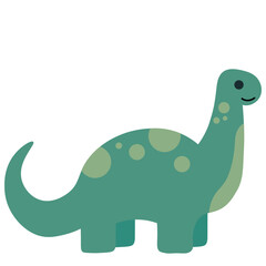 Cute Dinosaur Illustration