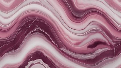 Obraz premium Swirling red and white marble pattern showing intricate lines and textures from various layers of stone